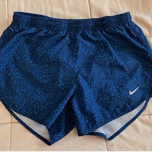 Blue Nike DriFit Running Shorts